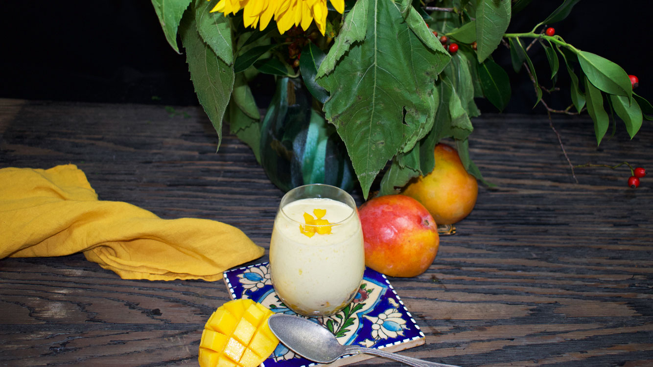 mango kokosnoot melk